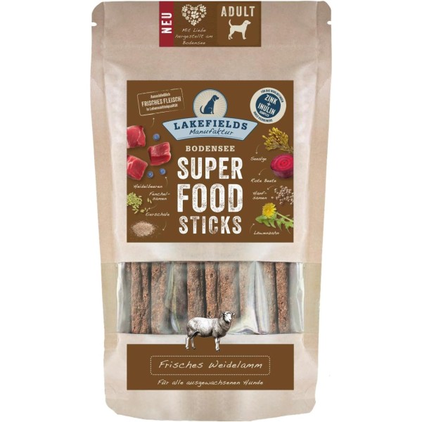 LAKEFIELDS SUPERFOOD Premium STICKS vom Lamm 130g